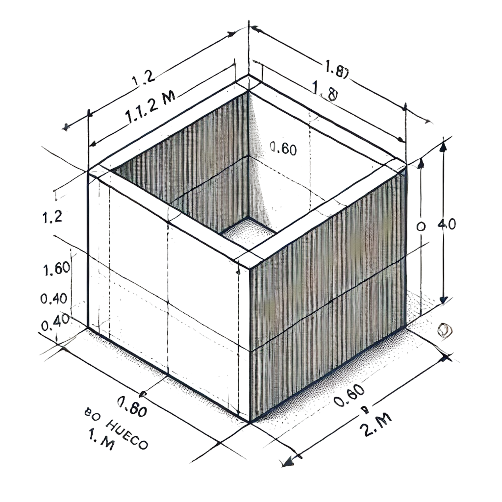 cubo vacío